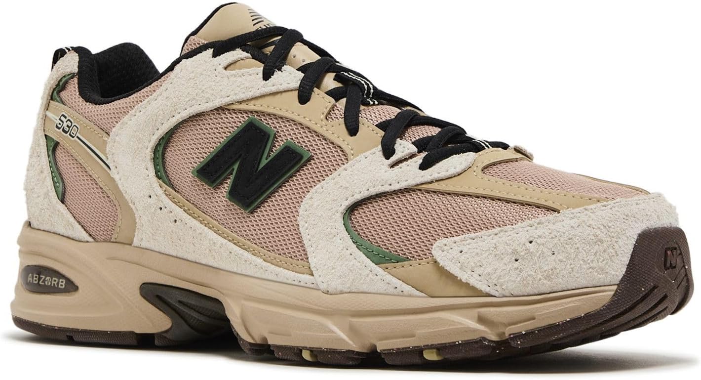Мужские кроссовки New Balance 530, Brown/White — фото 2
