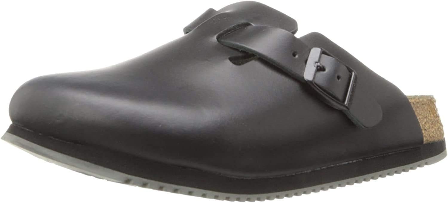 

Мюли Birkenstock Boston Super Grip (унисекс), черный