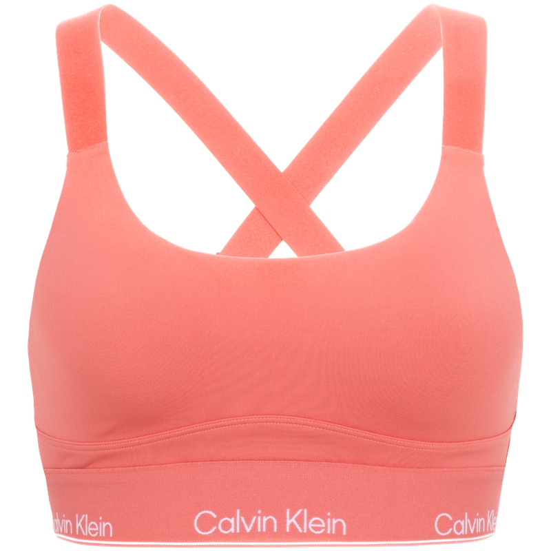 

Спортивный бюстгальтер с логотипом на поясе Calvin Klein, BAE-Space Black