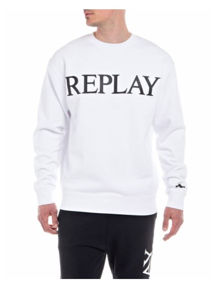 

Толстовка Replay Sweatshirt, белый