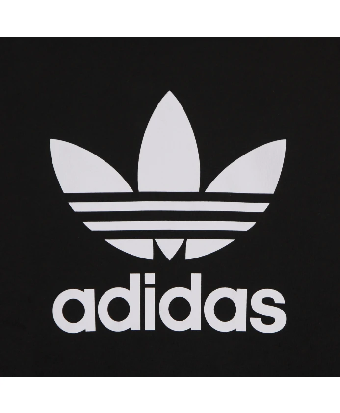 Классическая толстовка с круглым вырезом и логотипом в виде трилистника. Adidas, черный — фото 3