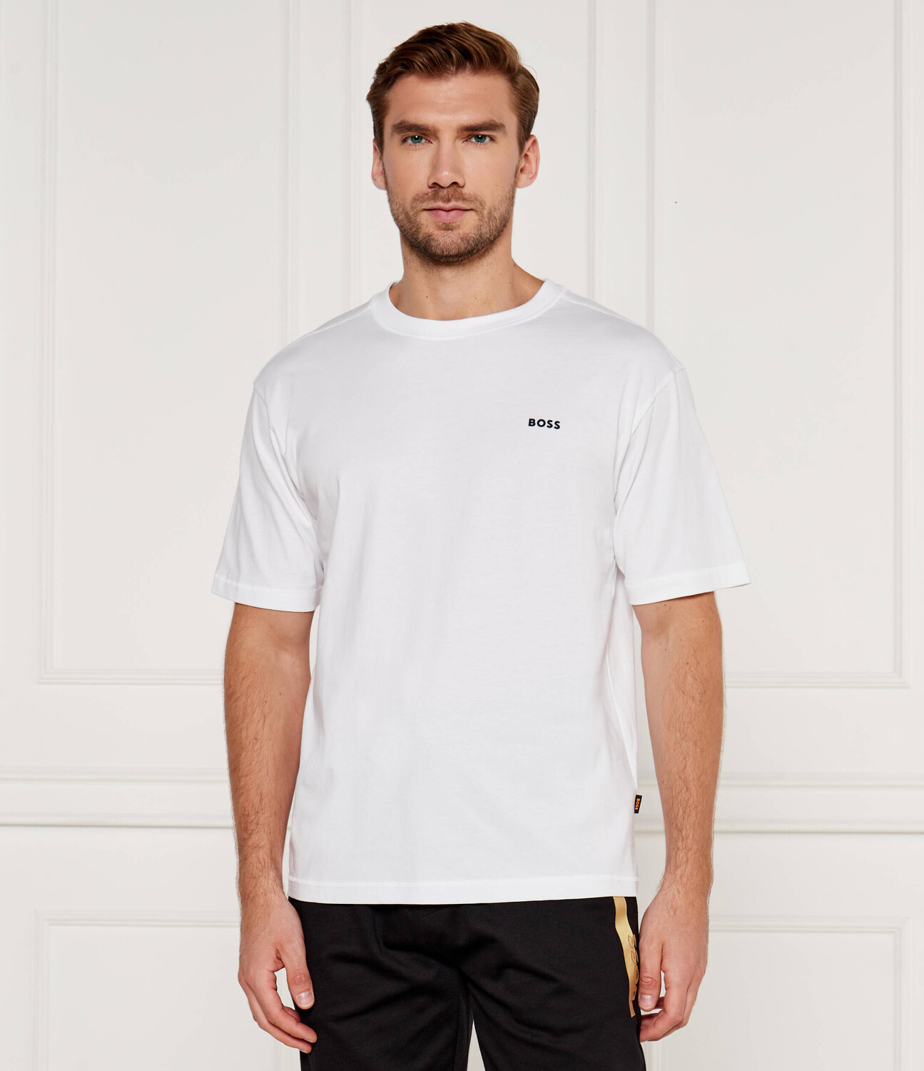 

Футболка BOSS ORANGE Galaxy Loose fit, белый