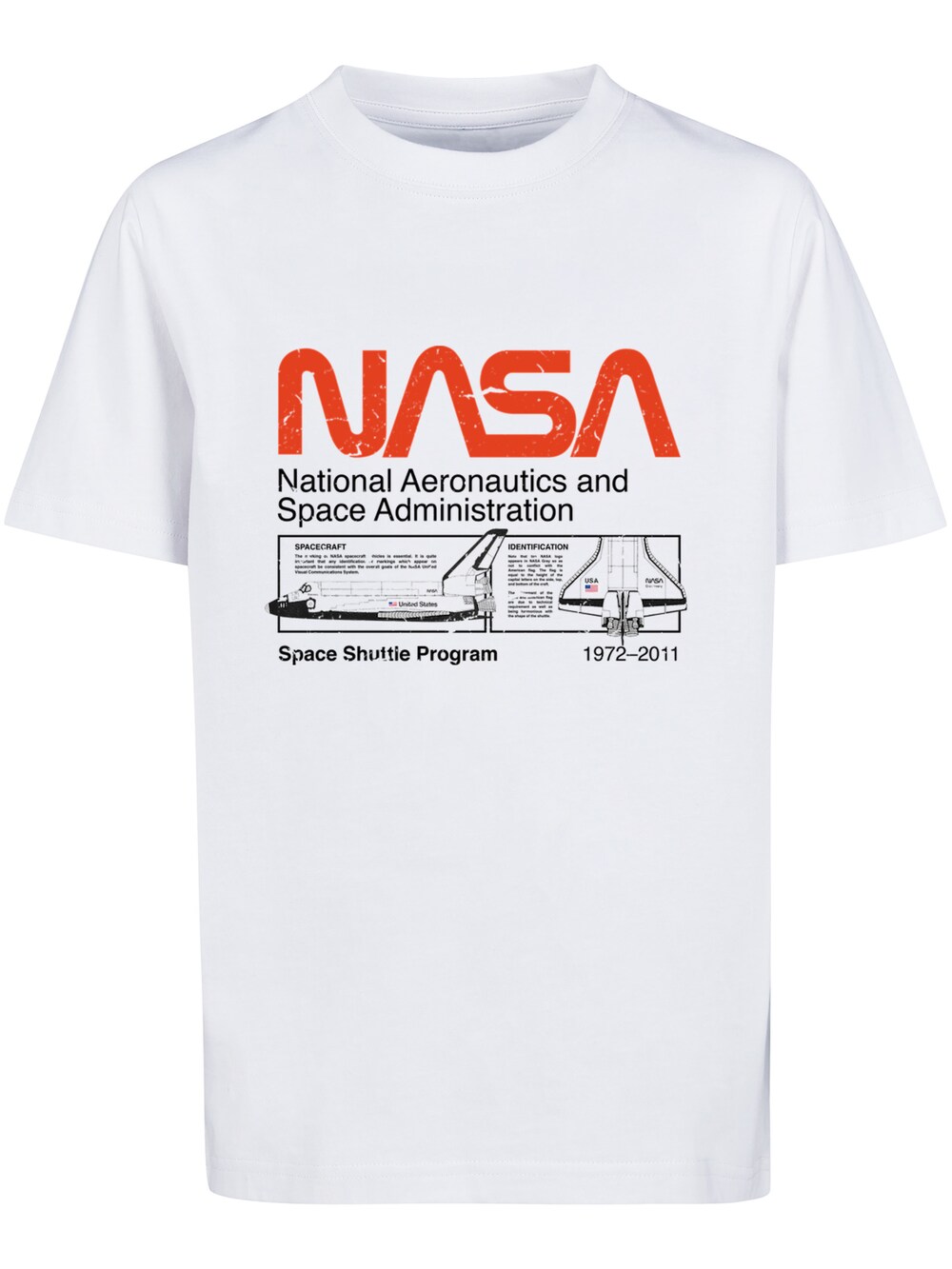 

Рубашка F4Nt4Stic NASA Classic Space Shuttle White, белый