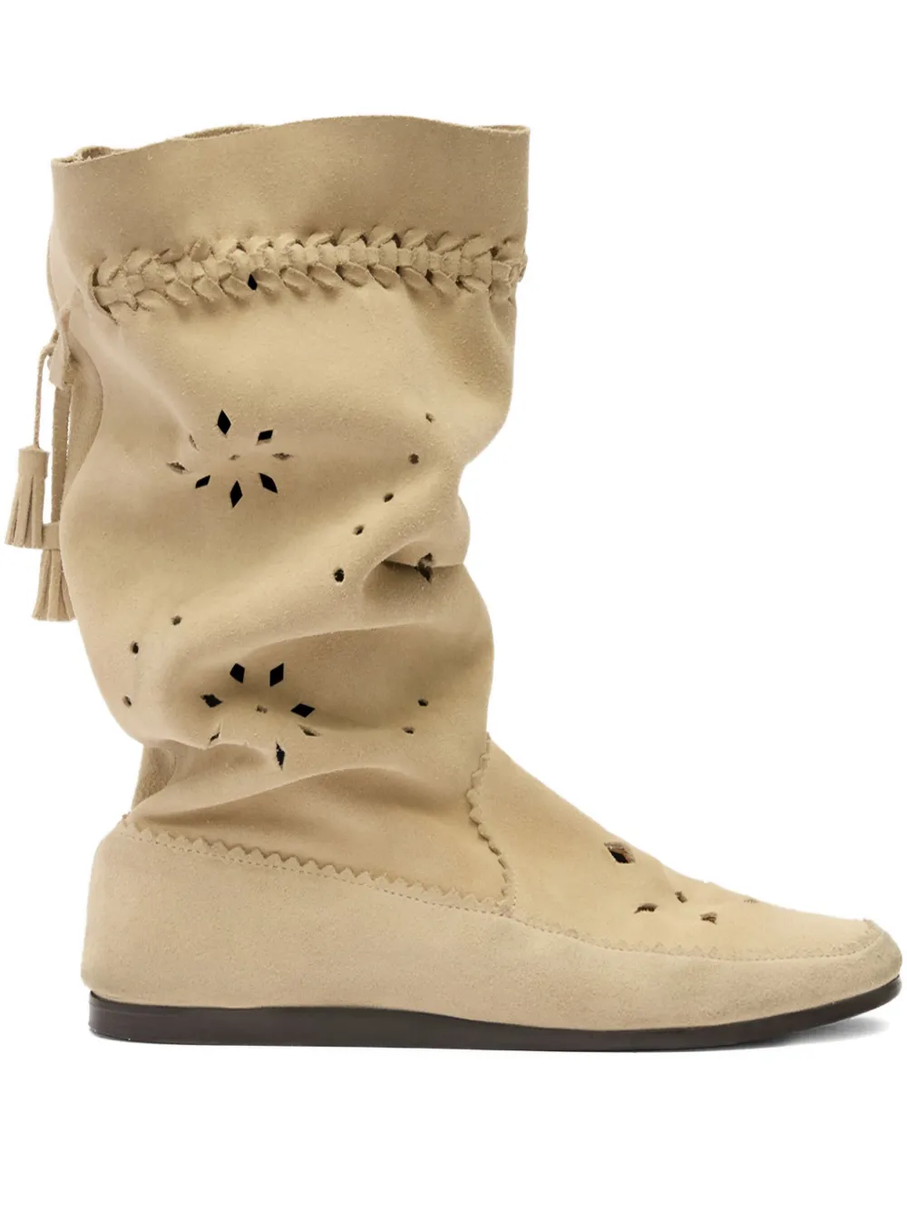 Резиновые сапоги с кисточками Isabel Marant, нейтральный
