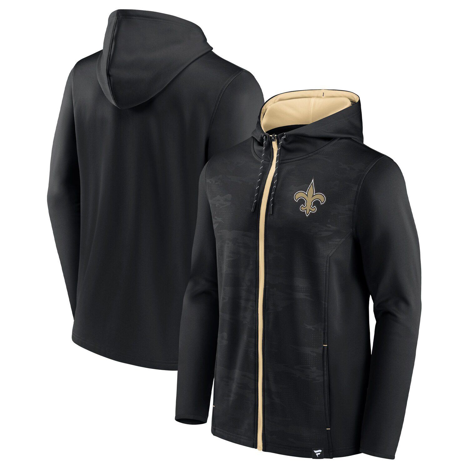 

Мужская фирменная черная/золотая толстовка с капюшоном New Orleans Saints с молнией во всю длину Fanatics, Черный, Мужская фирменная черная/золотая толстовка с капюшоном New Orleans Saints с молнией во всю длину Fanatics