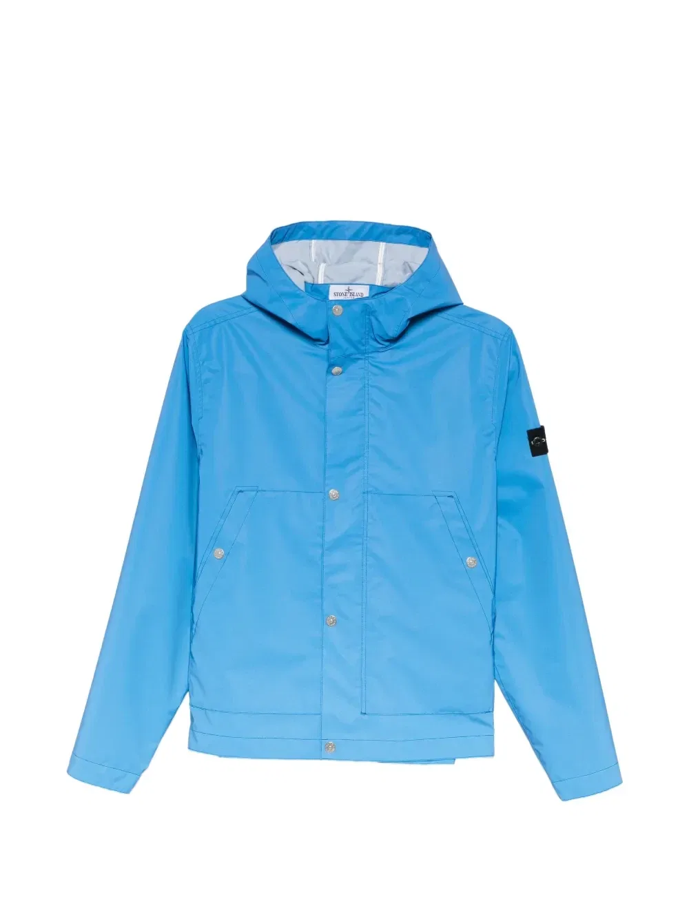 Непромокаемая куртка со светоотражающим покрытием Stone Island Junior, синий