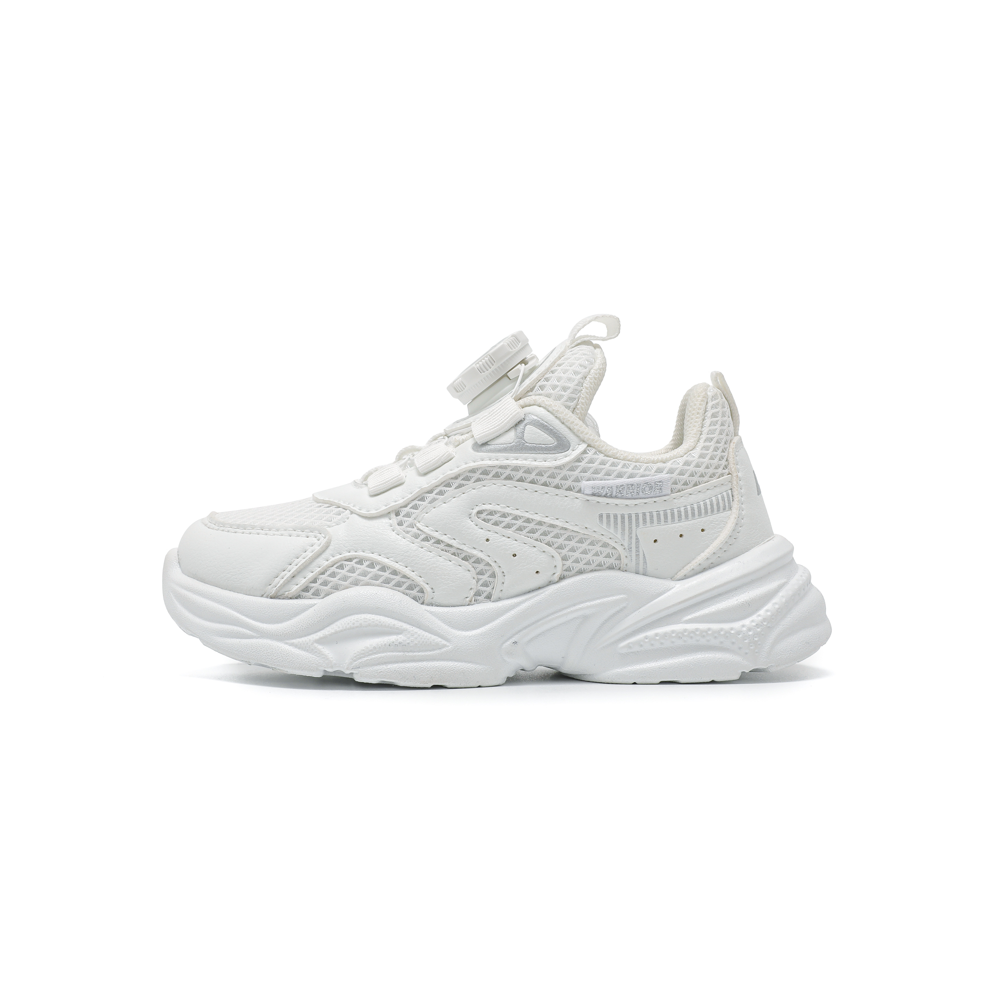 

Мальчиковые кроссовки Mesh, износостойкие, дышащие, легкие, с амортизацией, низкие, девочковые повседневные, детские WARRIOR, экрю