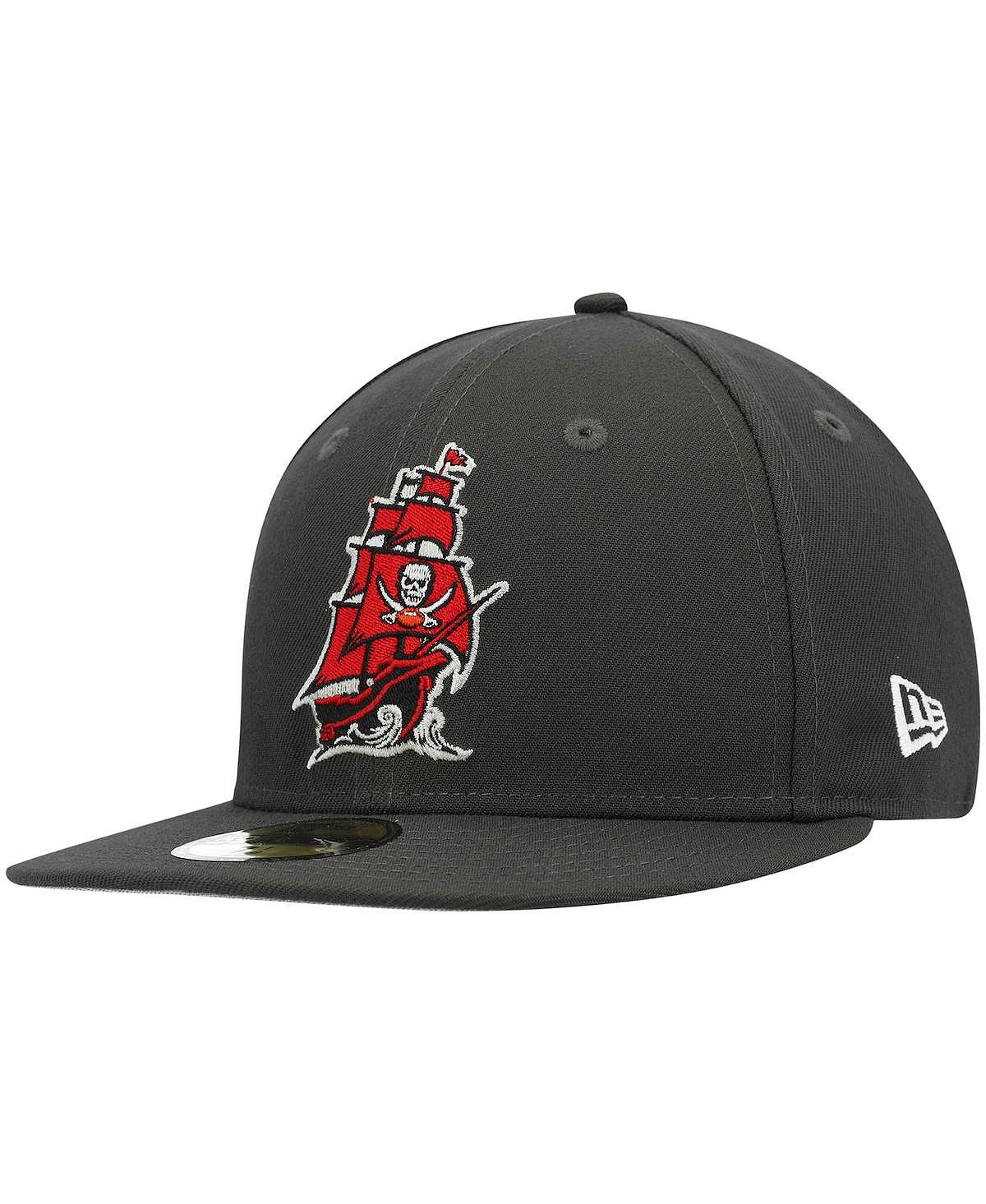 

Мужская оловянная кепка с альтернативным логотипом Tampa Bay Buccaneers Omaha 59Fifty New Era