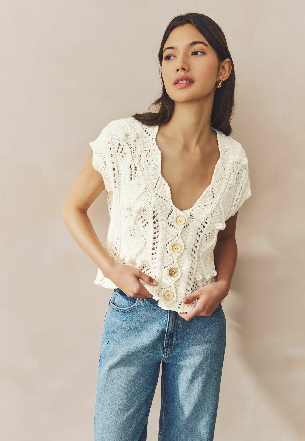 

Кардиган REGULAR FIT Next, белый