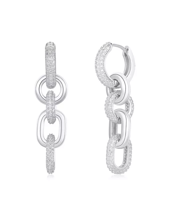 

Серьги-Подвески Suzy Levian из стерлингового серебра с кубическим цирконием Suzy Levian New York, silver