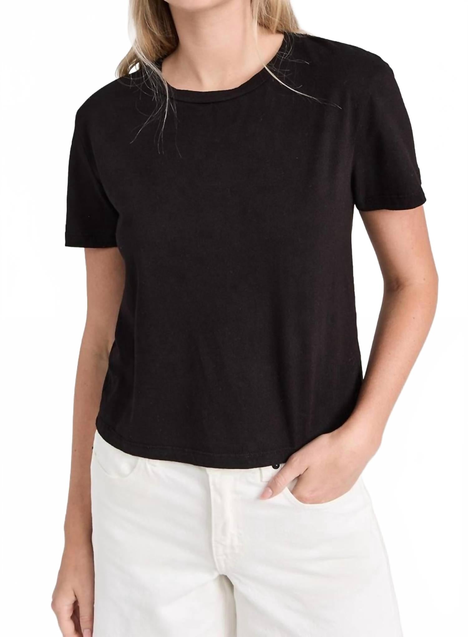 

Stateside Футболка с коротким рукавом Cloud Jersey, черная, Черный, Stateside Футболка с коротким рукавом Cloud Jersey, черная