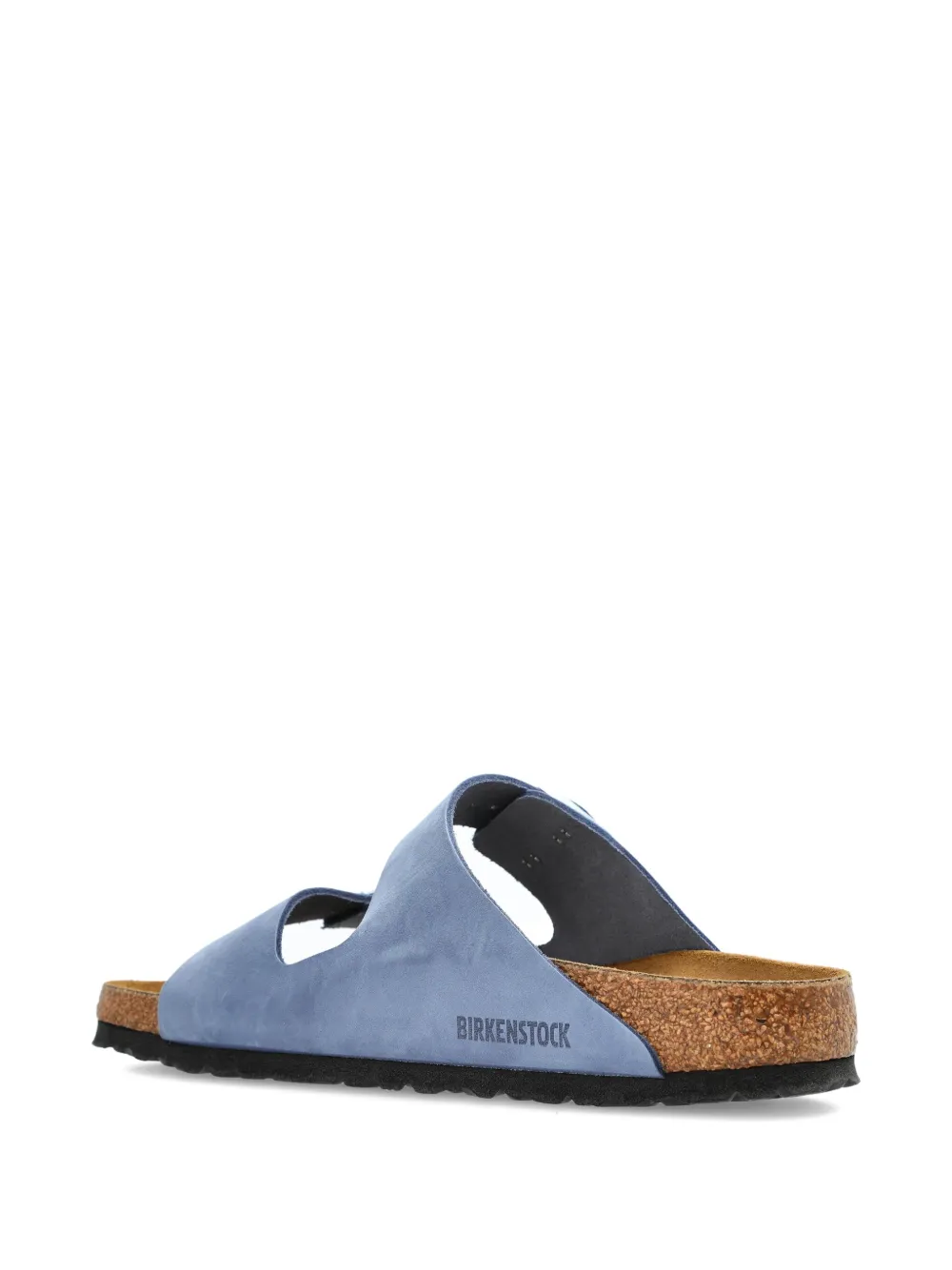 Кожаные сандалии с двумя пряжками BIRKENSTOCK, синий — фото 4