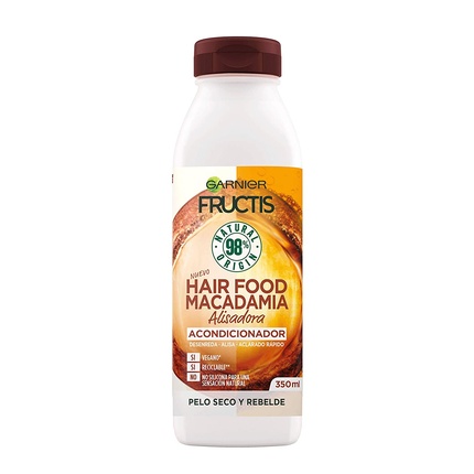 

Fructis Hair Food Разглаживающий выпрямитель для волос с макадамией, 350 мл, Garnier