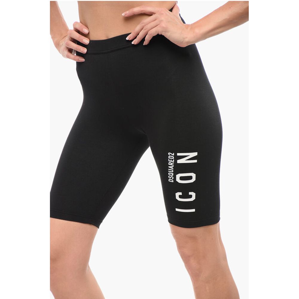 

Нижнее белье Леггинсы ICON Biker с принтом Dsquared2, Black