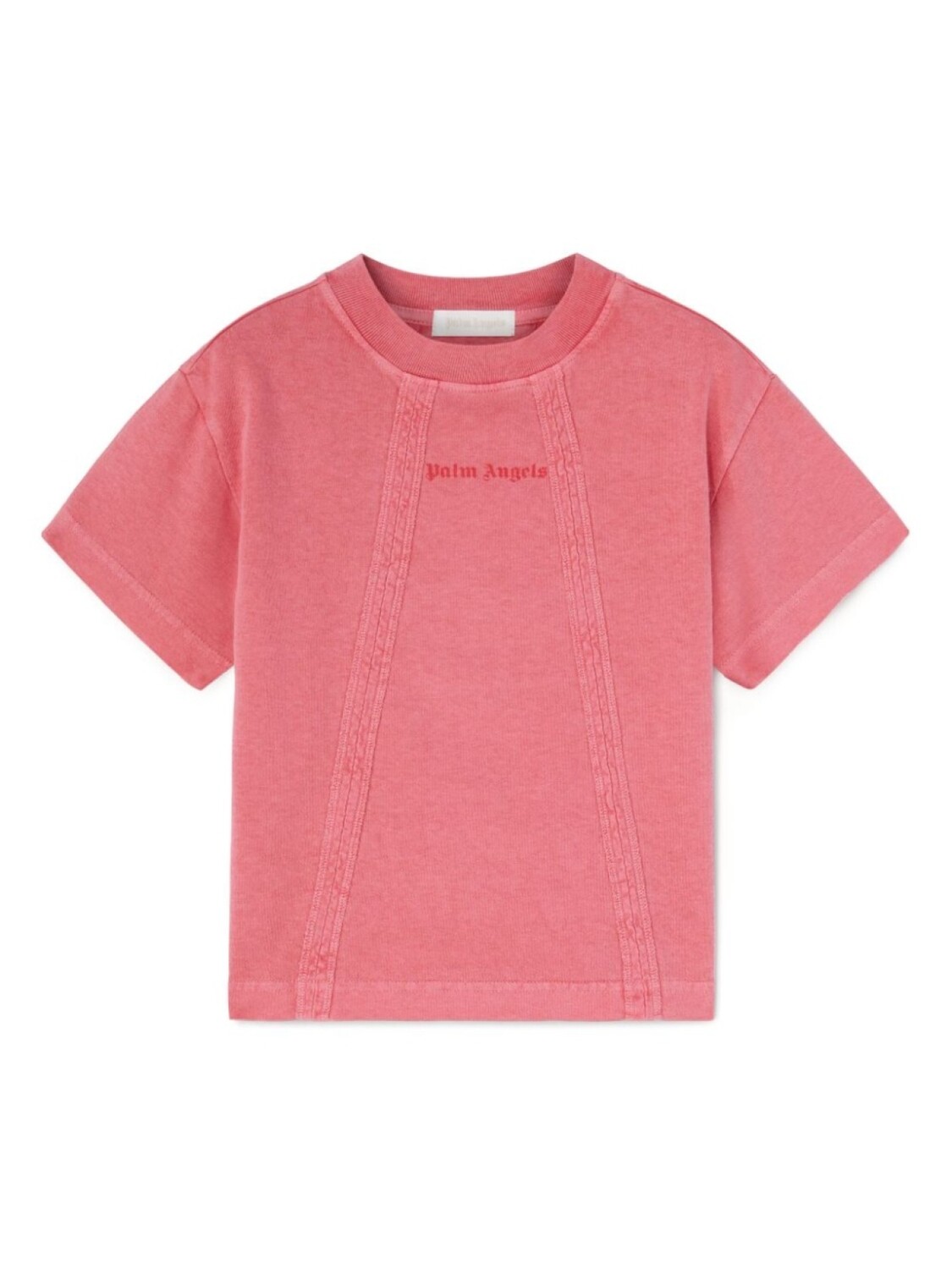 

Palm Angels Kids футболка с принтом, красный