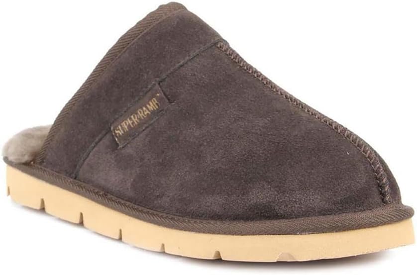 

Мужские тапочки SUPERLAMB KHULAN, темно-коричневый