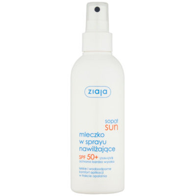 

Увлажняющий спрей-молочко, SPF 50+, 170 мл Ziaja, Sopot Sun
