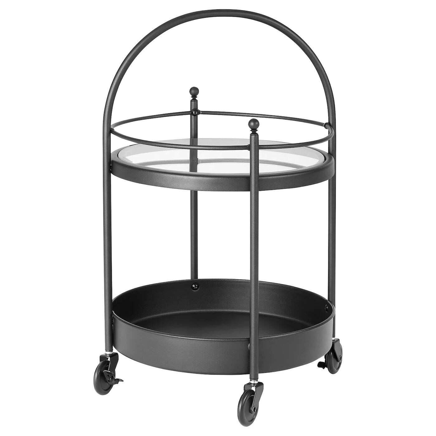 

Тележка, черная, 55х35 см, FRÖSJÖN IKEA