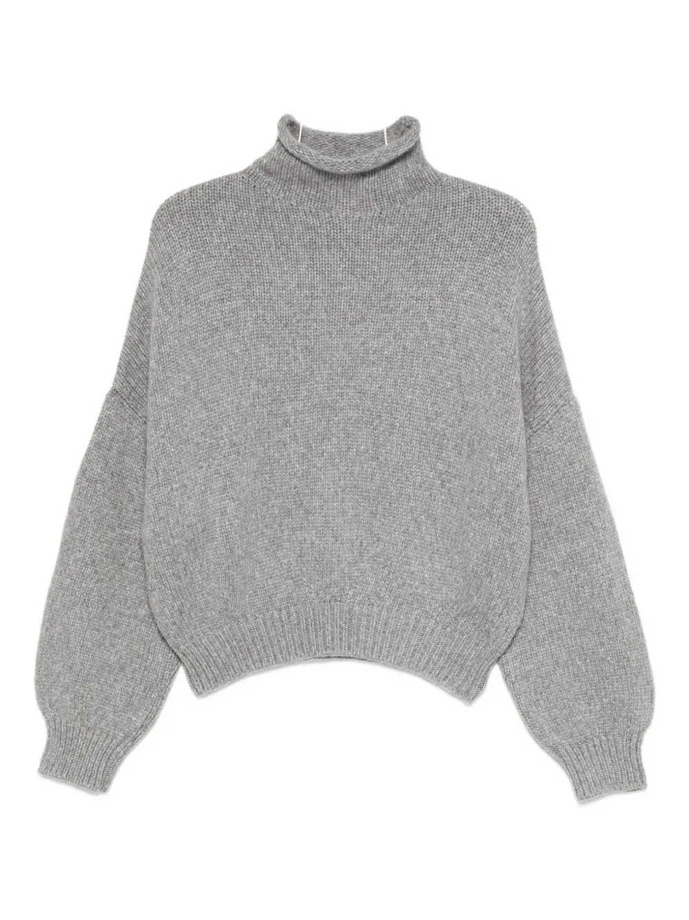 

Свитер с высоким воротником Khaite, серый