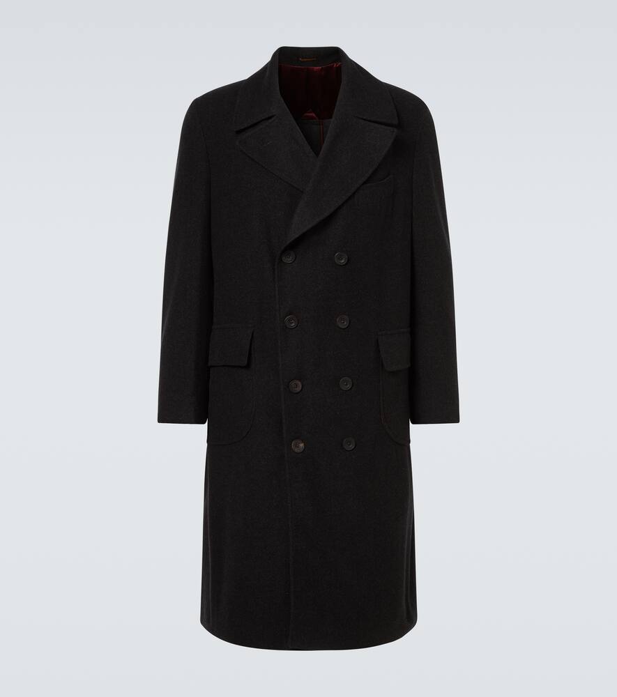 

Пальто из чистой шерсти Rubinacci, Dark Grey