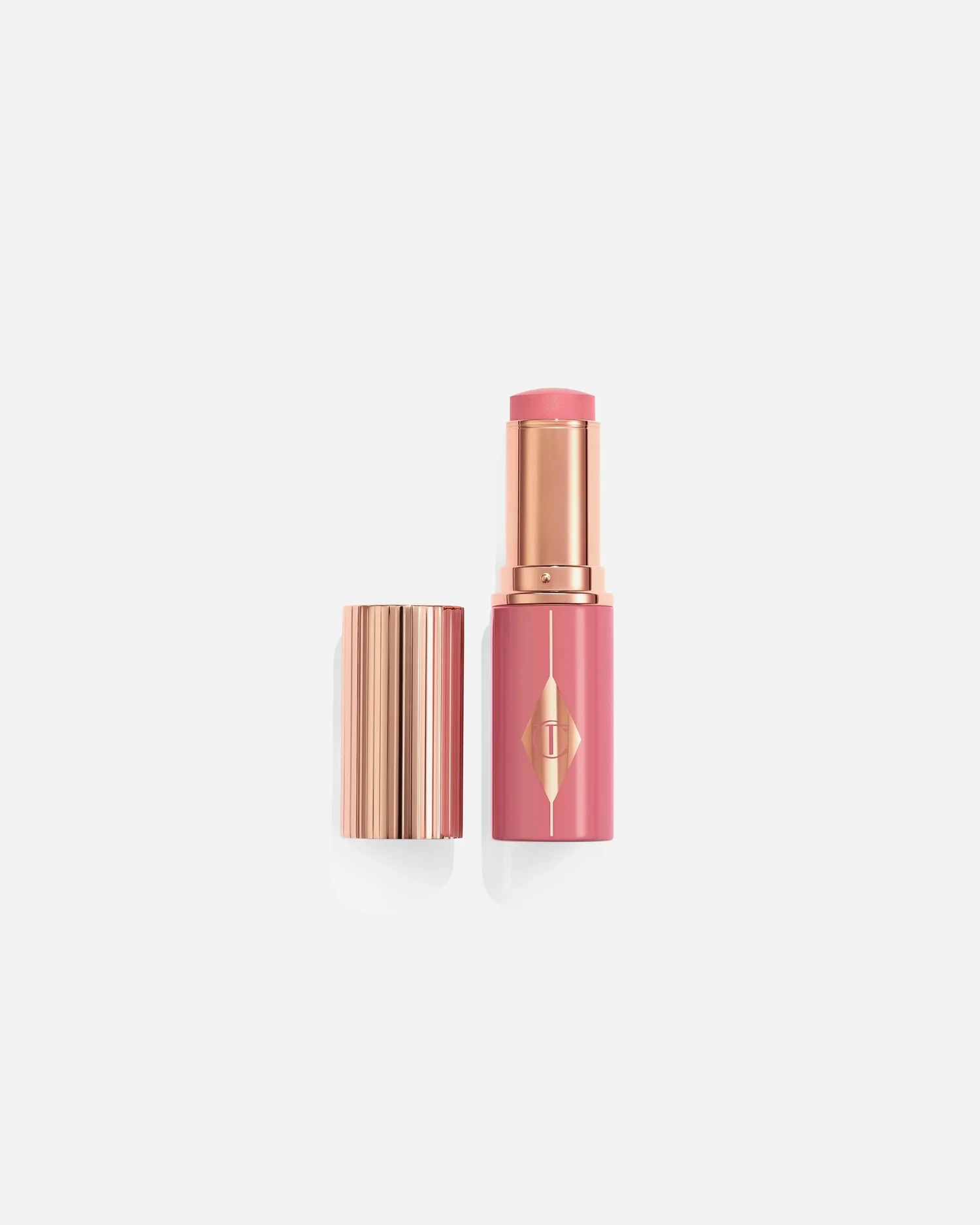 Хайлайтер, румяна-стик с эффектом естественного здорового сияния Charlotte Tilbury, rosy glow, 9 гр