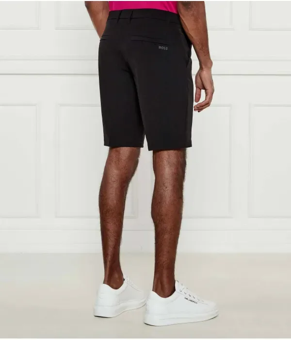 Шорты S_Commuter slim fit Boss Green, черный — фото 4