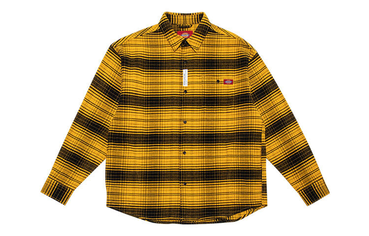 

Рубашки унисекс Dickies, Черный+Желтый