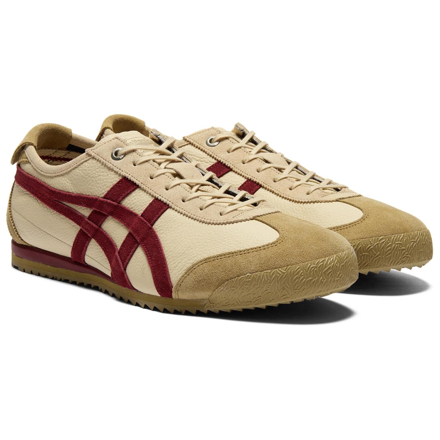 Кроссовки Onitsuka Tiger MEXICO 66 Lifestyle Shoes Unisex Low-top Brown, коричневый — фото 2