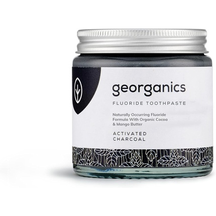 Georganics 60 мл зубная паста с активированным углем и фторидом Interdental — фото 2