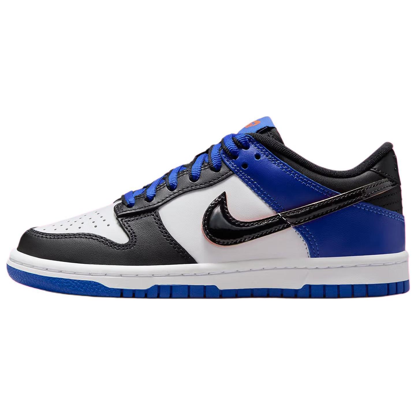 

Nike Детские скейтбординг кроссовки dunk low top устойчивые к скольжению и износу blue