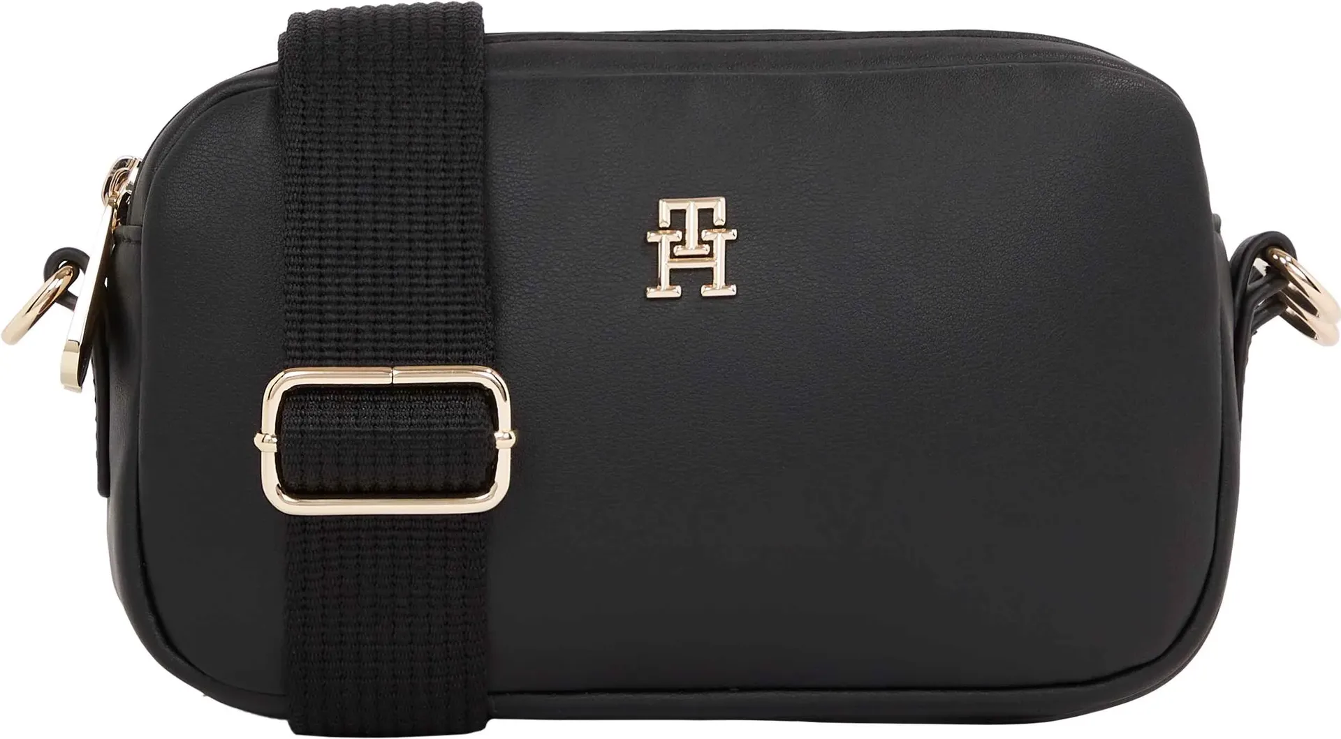 

Сумка через плечо Tommy Hilfiger "Женская POPPY REFORM CAMERA BAG Crossover" (2 шт., со съемным ремнем через плечо), сумка через плечо, черный