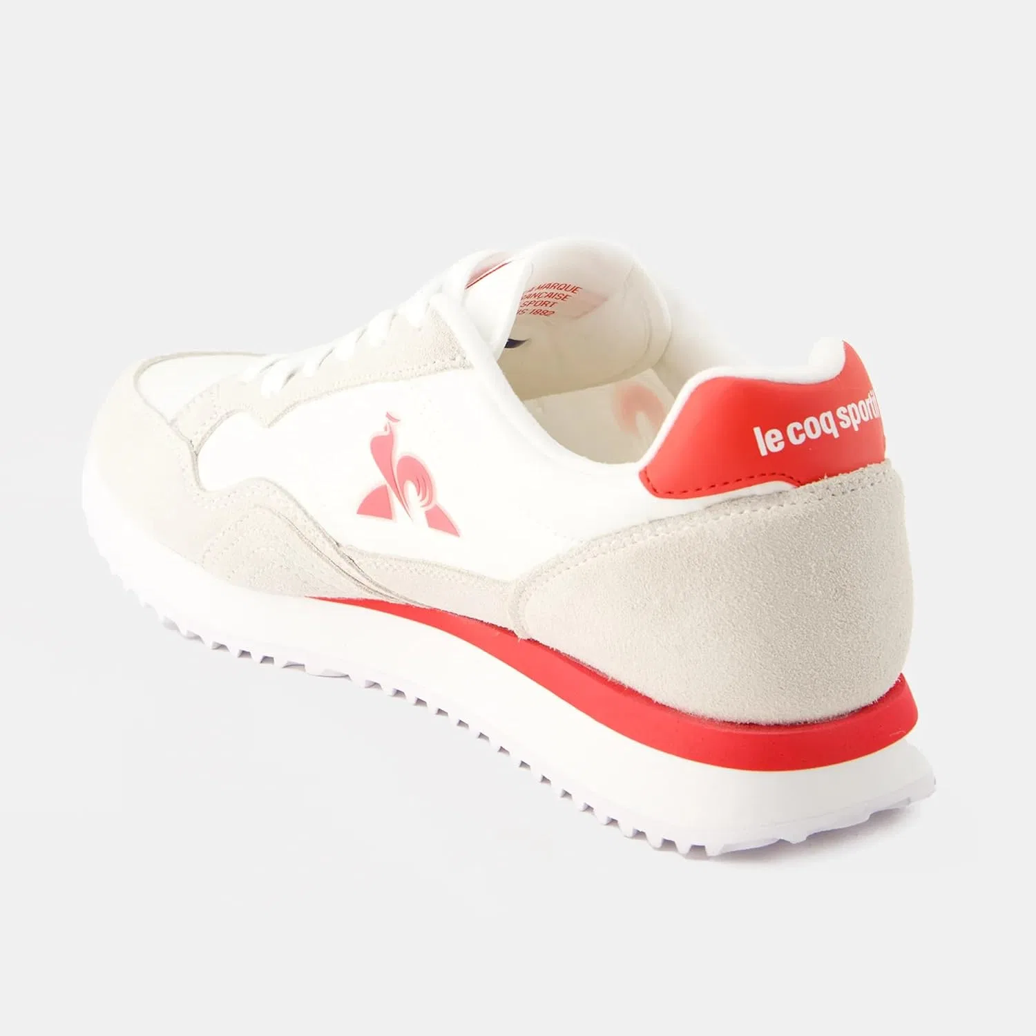 Кроссовки Le Coq Sportif Unisex Jet Star_2 Optical White/Fiery Red — фото 3