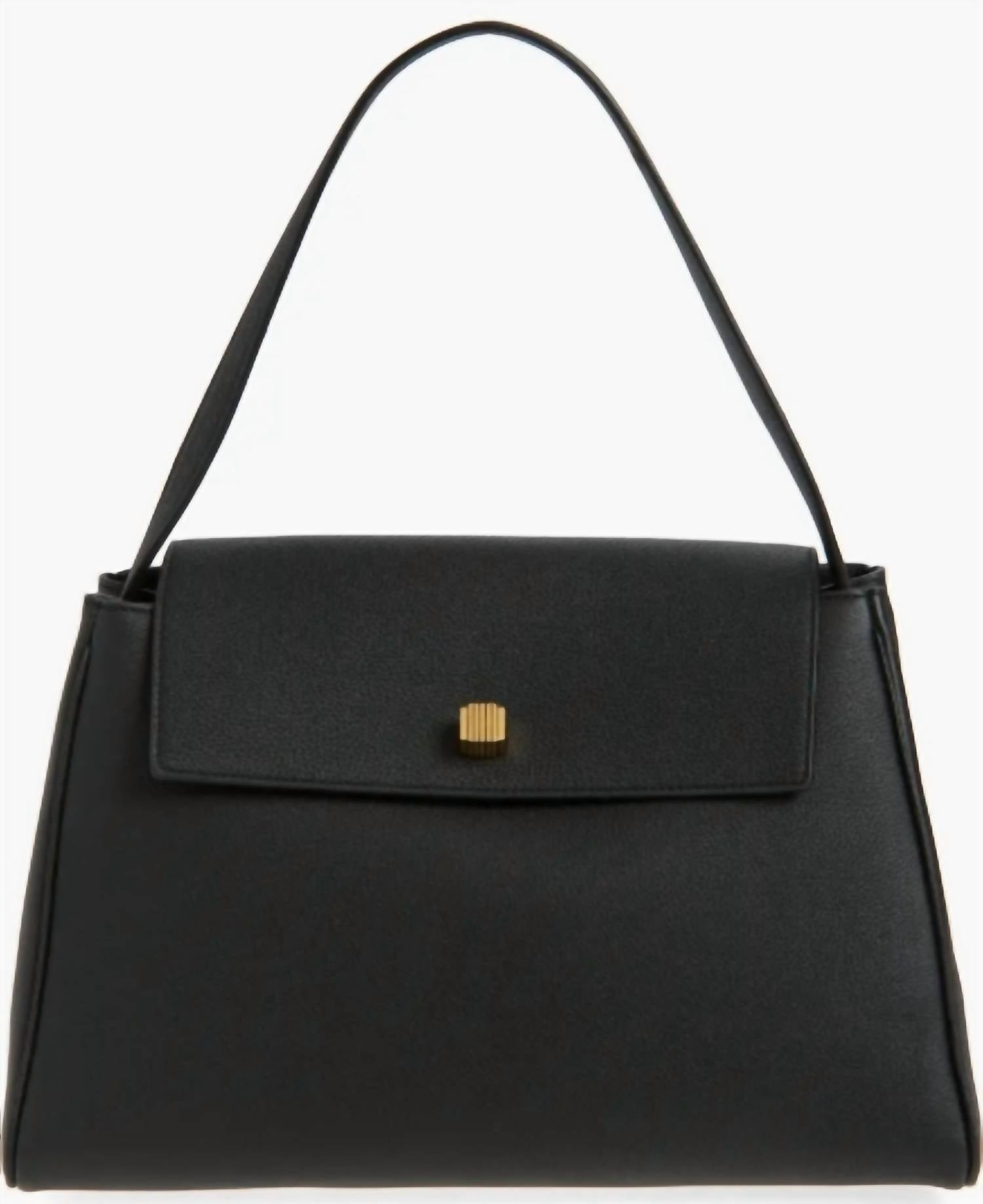 

Audrey Сумка с верхней ручкой в черном цвете KHAITE