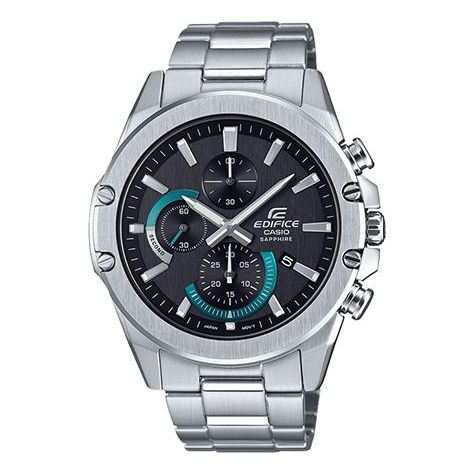 

Часы CASIO Waterproof EDIFICE Sapphire Crystal Mens Black Analog, черный