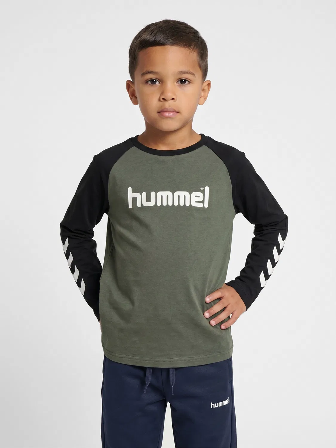 Рубашка Hummel серого цвета — фото 4