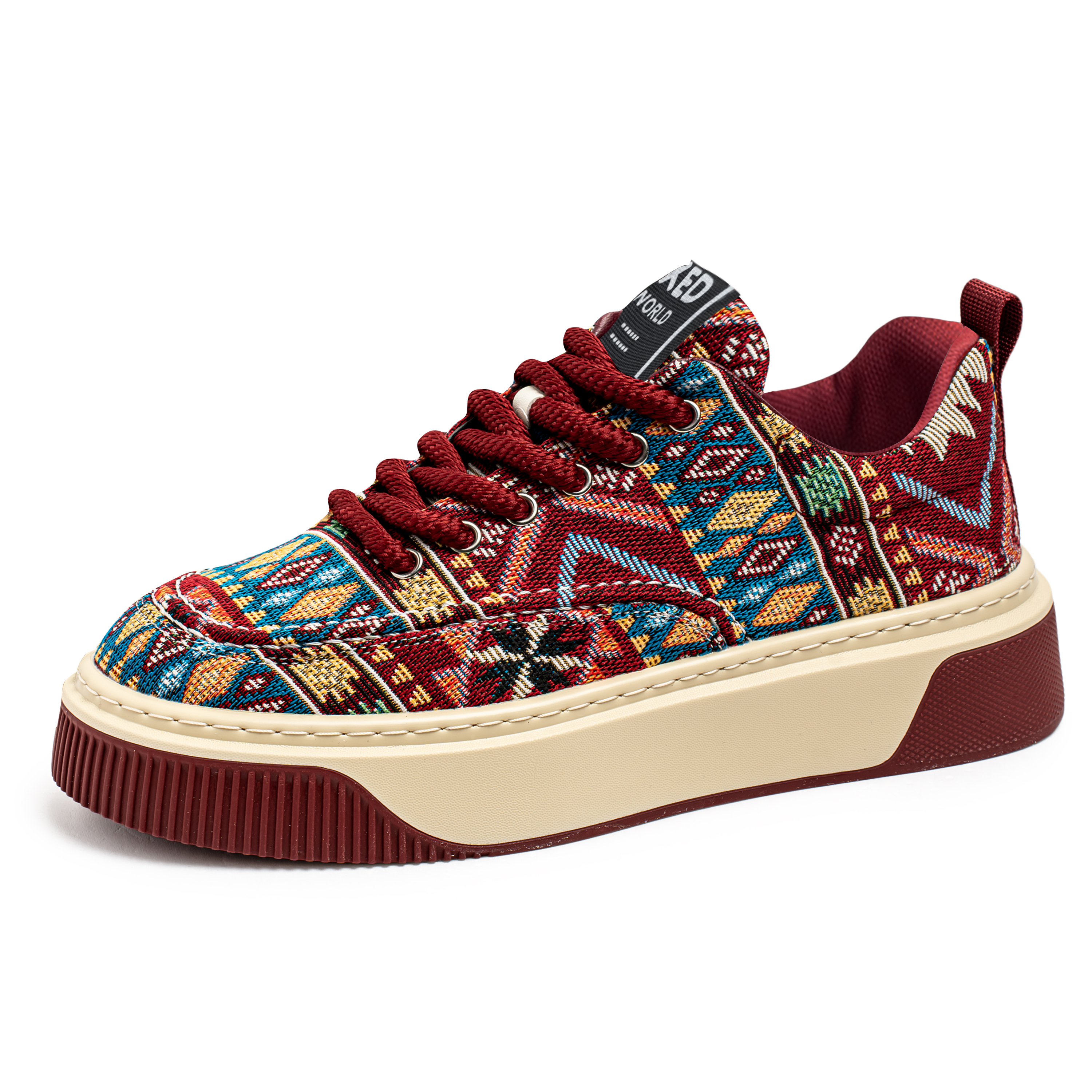 

Boogie Bear Повседневные туфли мужские низкие бежево-красные/бежево-черные/бежево-синие