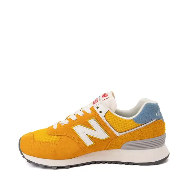 

Кроссовки Womens New Balance 574 Athletic Shoe, цвет Varsity Gold