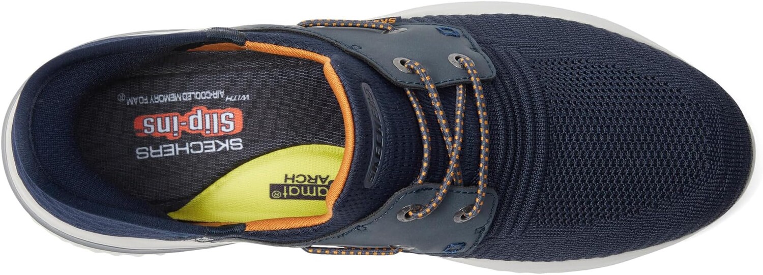 Кроссовки Delson 3.0 Roth Hands Free Slip-Ins SKECHERS, темно-синий — фото 2