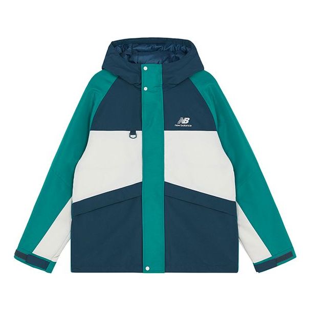

Куртка New Balance Color Block Windbreaker 'Teal White Aqua', Белый, Куртка New Balance Color Block Windbreaker 'Teal White Aqua'