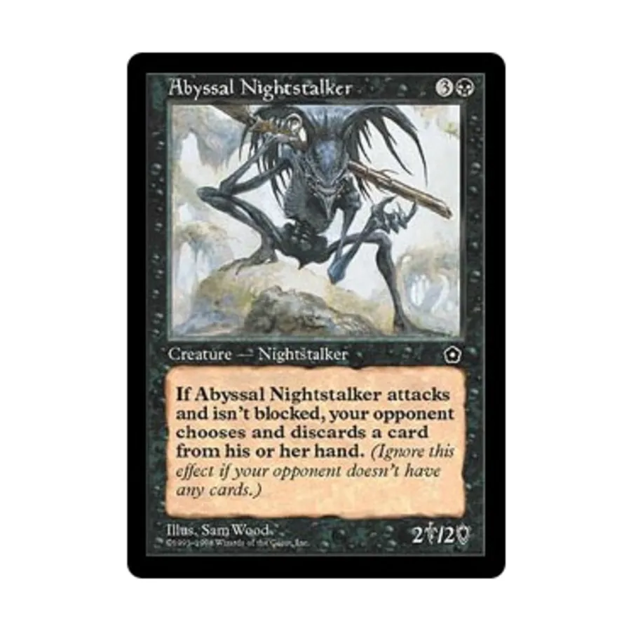 

CCG Ночной охотник из Бездны (U), MTG - Portal 2nd Age