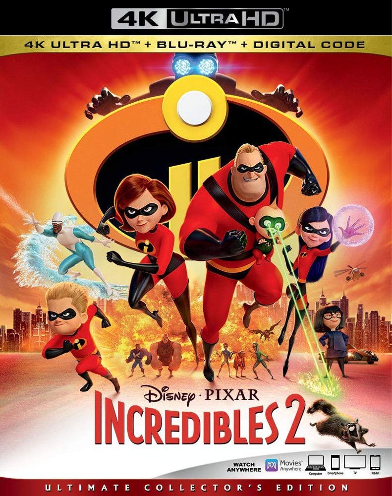 

Диск 4K UHD Incredibles 2 [2018]