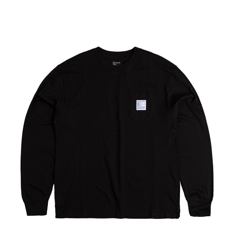 

Футболка Pocket Tag Long Sleeve T-Shirt Rassvet, черный