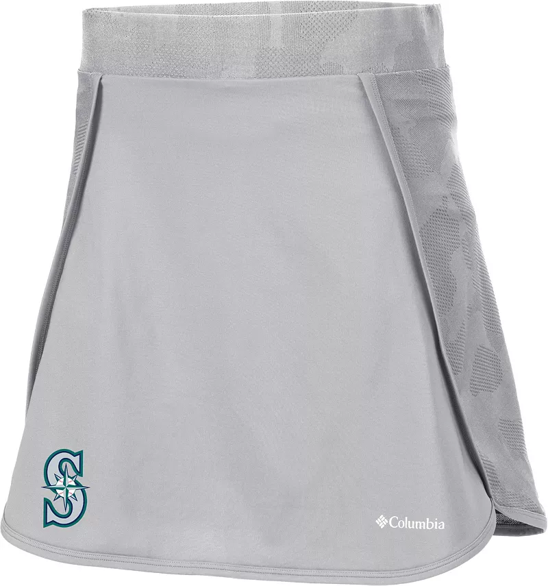 

Женские шорты Columbia Seattle Mariners Omni-Wick Up Next, серый