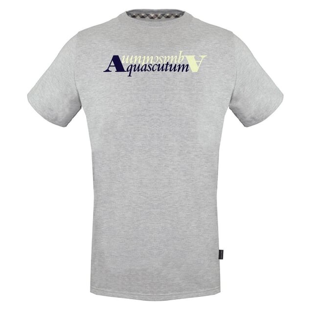 

Серая футболка с логотипом Reflection Aquascutum, серый