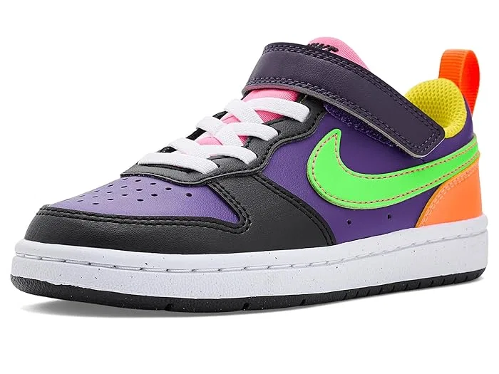 Кроссовки Nike Court Borough Low Recraft, фиолетовый/зеленый — фото 2