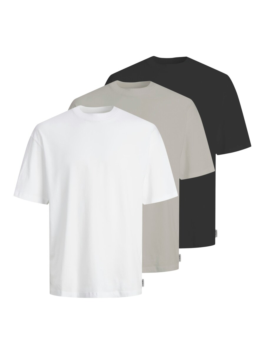 

Рубашка JJ Rebel JREB, цвет Dark beige/Black/White