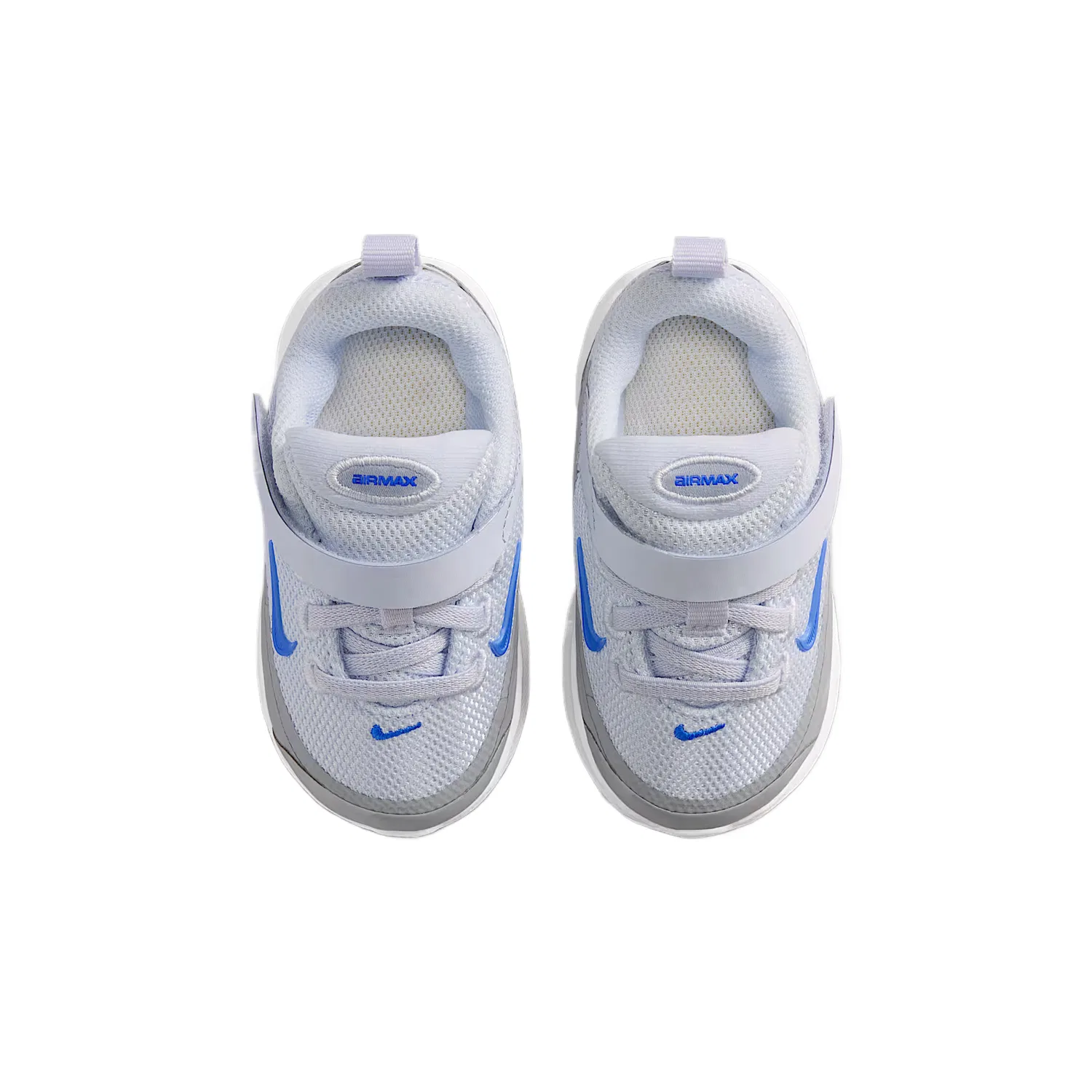 Кроссовки Air Max BIA Textile из текстиля и синтетической кожи, дышащие, с эффектом пружинистости, низкие, для малышей Nike, Soccer Gray/Wolf Gray/White/Crystal Blue — фото 4