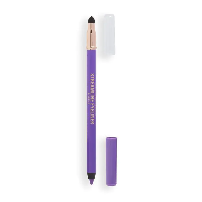 

Подводка для глаз streamline eyeliner delineador de ojos Revolution, цвет purple