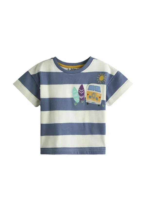 Футболка Regular fit с принтом Jojo Maman Bébé, синяя