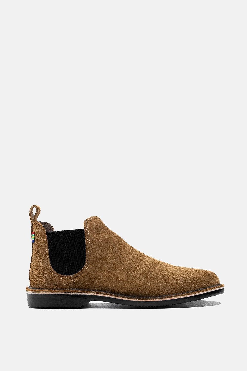 

Замшевые ботинки челси Veldskoen Shoes, черный